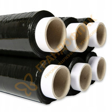 Стрейч плёнка (стретч) ЧЕРНАЯ 500мм*23мкм, для ручной обмотки