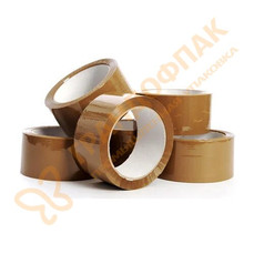 Клейкая лента (скотч) 48ммх66мх40мкм; коричневый