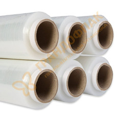 Стрейч плёнка (стретч) 500мм*23мкм, из первичного сырья для ручной обмотки